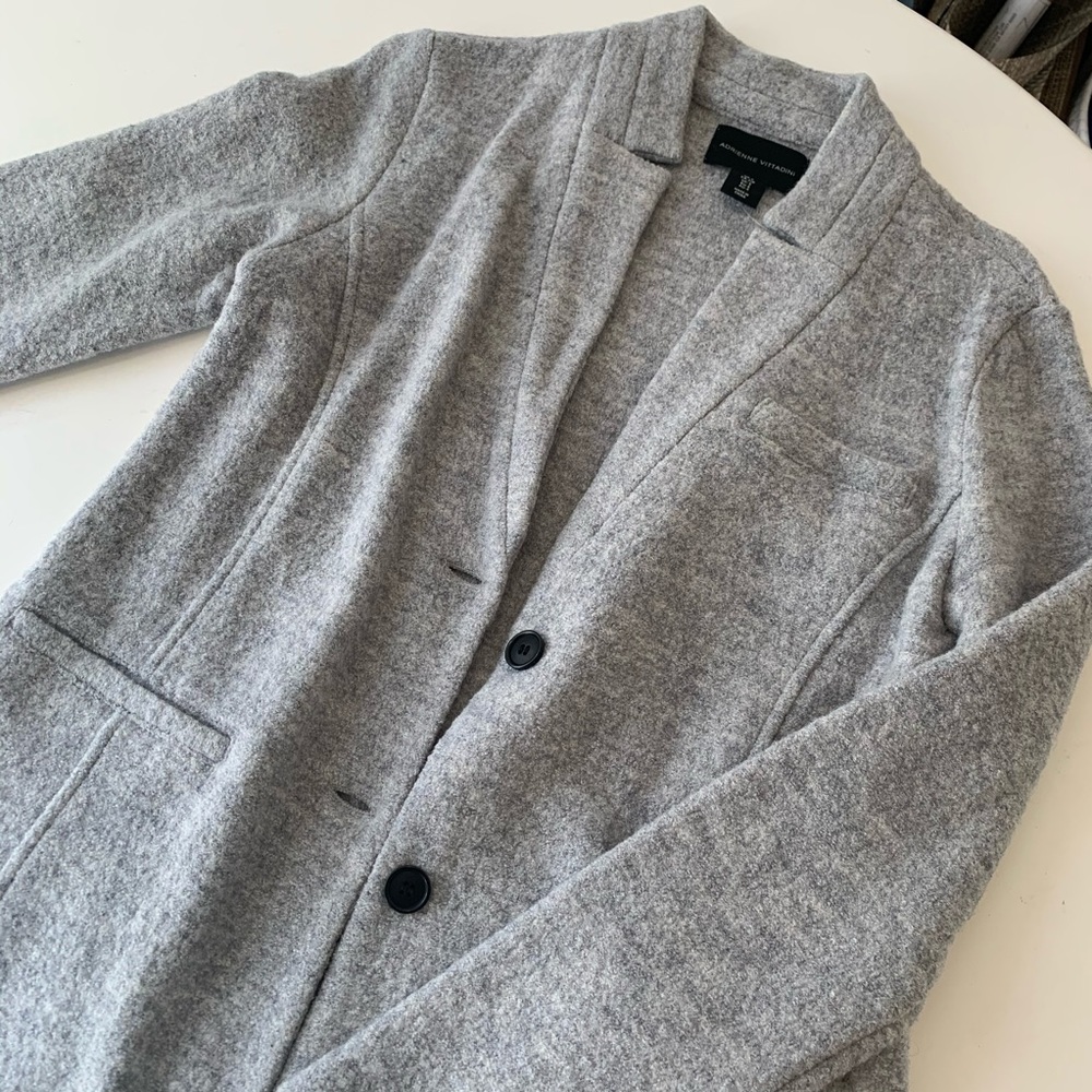 Adrienne Vittadini long coat women size s